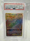 Charizard & Braixen GX 251 Cosmic Eclipse Secret Rainbow Sun Moon PSA 10
