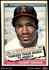 1976 Topps Traded #380 Bobby Bonds T Angels 3 - VG