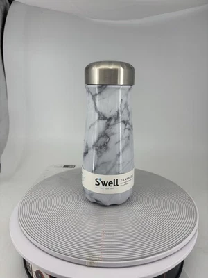 S’WELL S'well 16 oz Traveler Wide mouth in White Marble color