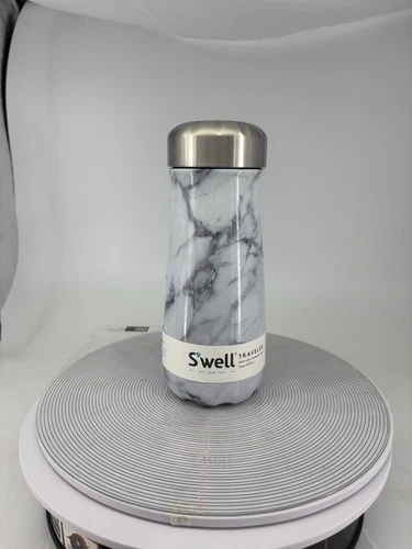 Swell 16 Ounce Traveler White Marble