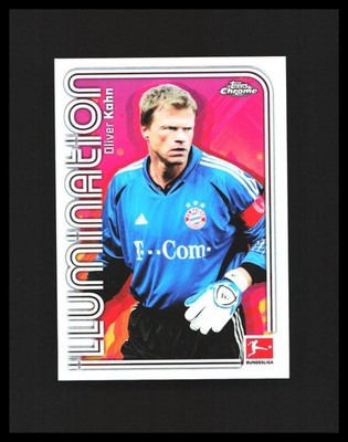 2026 Oliver Kahn Topps Chrome Bundesliga Illumination #ILU-6 Bayern Munich