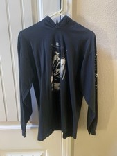 Vintage 1993 Stevie Ray Vaughan Hooded Long Sleeve T-Shirt-Large Made in USA