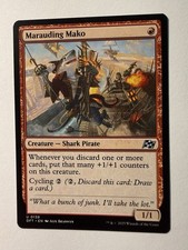 Marauding Mako U Aetherdrift 138 NM MTG Magic