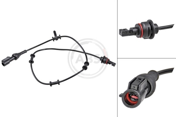 ABS Sensor Raddrehzahl A.B.S. 32210 FüR Jaguar Type 2 X200 Supercharged-image