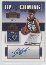 2017 Panini Contenders Up and Coming Bronze 10/25 Justin Patton #UC-JPT Auto 0b0