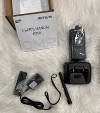 RETEVIS RT50 Walkie Talkie Long Range VOX Portable Two Way Radio-OPEN BOX 