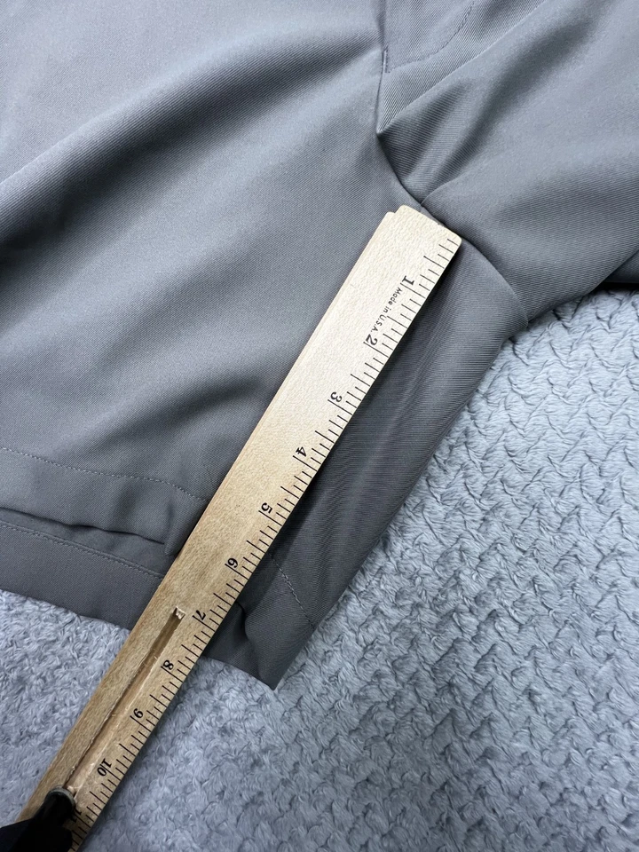 Peter Millar Crown Salem Performance Golf Chino Shorts Gray Size 33 Men 7" - Image 3 of 4