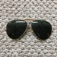 Vintage B L Ray Ban Sunglasses USA 62-14 mm Aviators Rare Cop Pilot