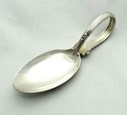 Towle Sterling Silver Spoon Silver Plumes Youth Toddler Baby Spoon 22.7 Grams