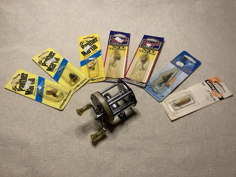 South Bend PerfectOreno  No. 760 Casting Reel Model A Baitcast Direct Drive Red