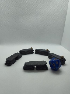 benches DnD terrain scenery hand painted