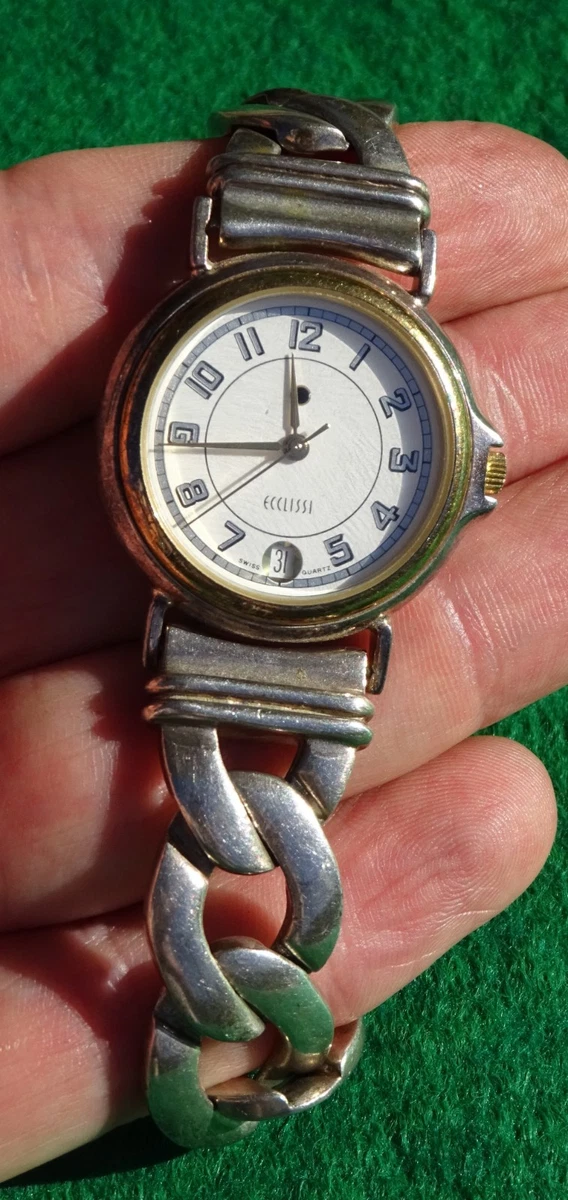 Ecclissi Sterling Silver Case Luxury Wristwatches for sale  display picture 1