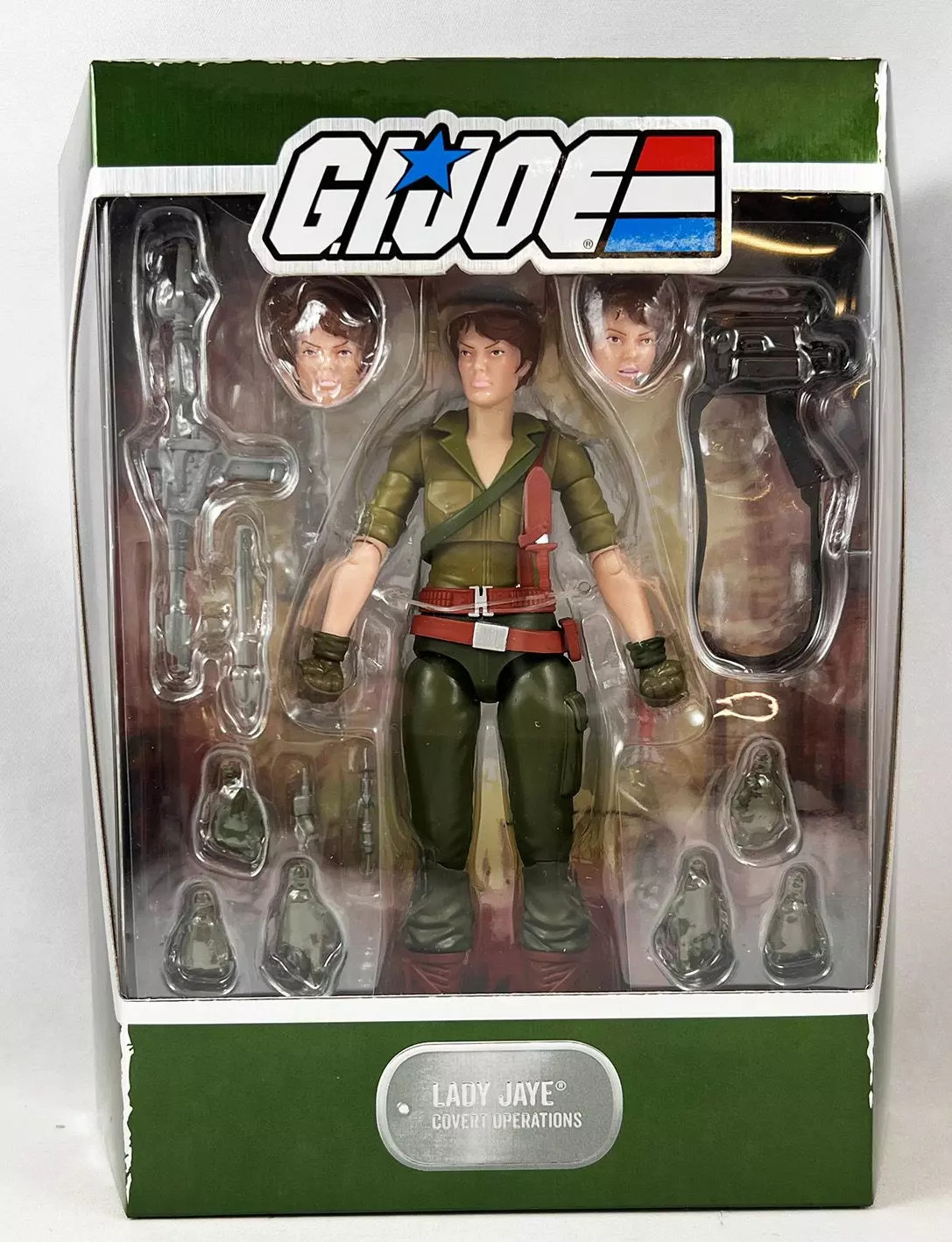 G.I. JOE Ultimates Lady Jaye statuette Super7 17cm finition premium en PVC