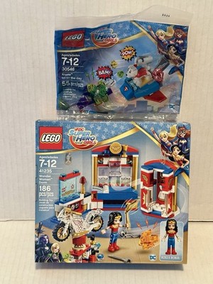 LEGO DC Super Hero Girls 41235 Wonder Woman Dorm & 30546 Krypto saves the day