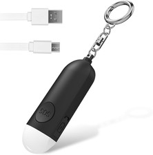 Allarme Personale Safesound Security Alarm Ricaricabile Sirena 130Db Polizia App