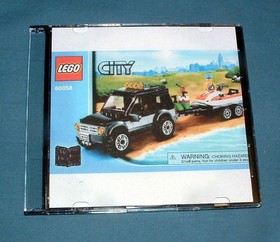 CITY, RECREATION, SUV W/ WATERCRAFT SET 60058 - LEGO - 2013 - USED