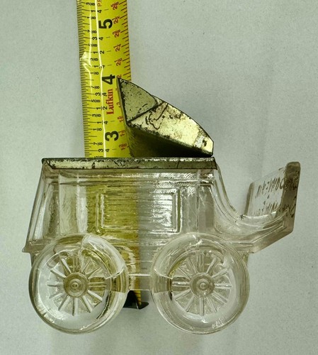 Glass Candy Container Stage Coach - Picture 9 of 10