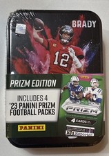 2023 Prizm PRIZM Edition TIN Box (4 Packs)  NEW TIN   FACTORY SEALED. BRADY
