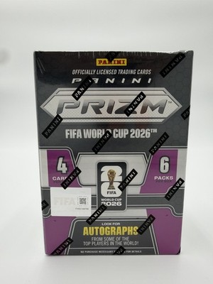2026 Panini Prizm FIFA World Cup Soccer Blaster Box Walmart Factory Sealed