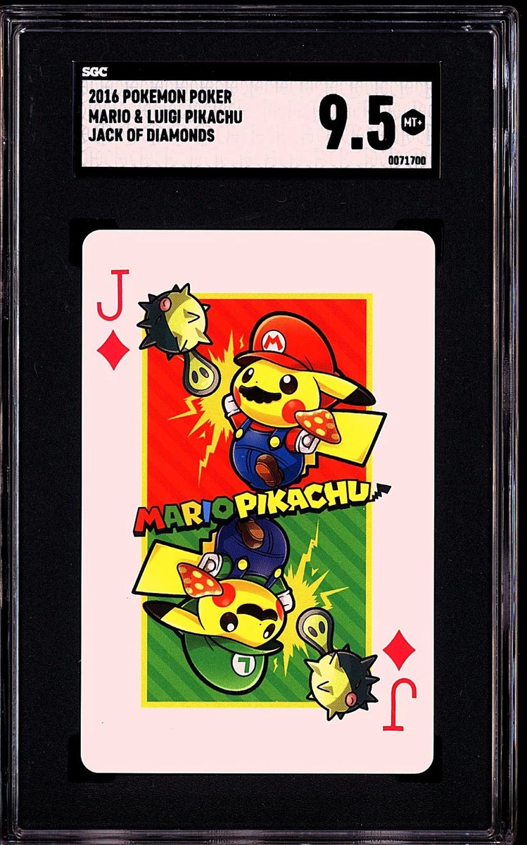 Pokémon Pikachu Grade 9.5 Pokémon TCG Individual Collectible Card