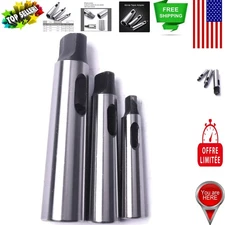 3pcs Heavy-Duty Morse Taper Reducing Adapter Kit for Lathe and Milling Machines