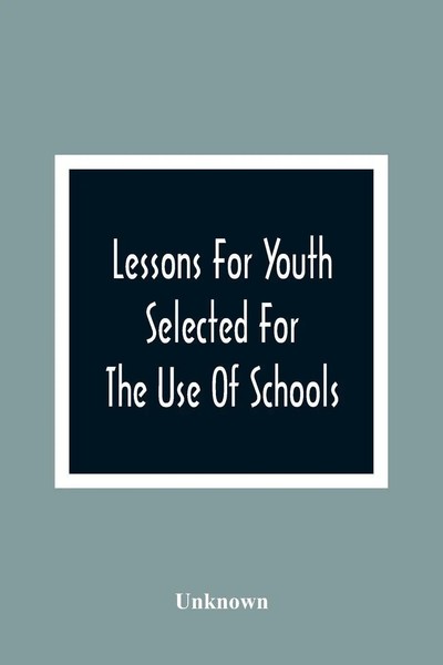 Unknown | Lessons For Youth | Taschenbuch | Englisch (2021) | Alpha Editions-image