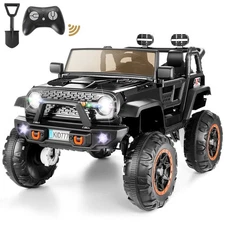 24V Kids Ride On Car w/ Remote Control 2WD/4WD Switchable 2 Seater Electric Car~