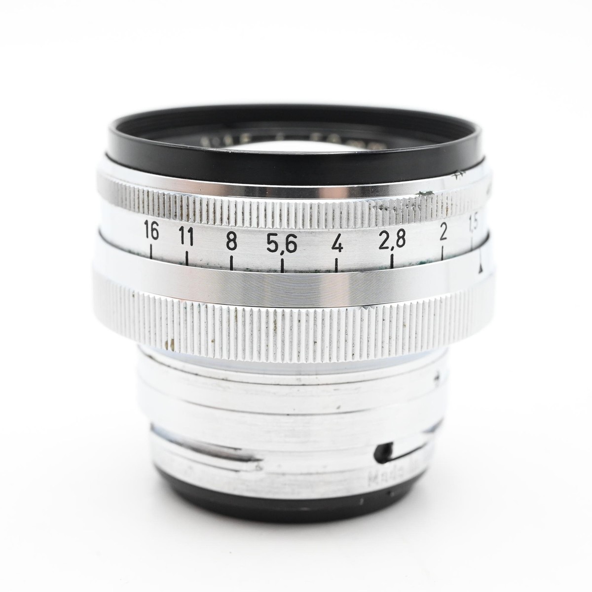 Carl Zeiss Jena 5cm 50mm f1.5 Sonnar Contax Rangefinder Lens #057