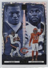 2024 Panini Donruss Production Line DJ Moore Jaylon Johnson #8 17wc