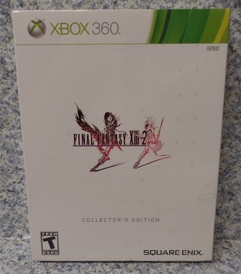 Video Game XBOX 360 Final Fantasy XIII-2 Collector's Edition #2 NEW see pix