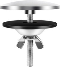 2 Inch Kitchen Sink Hole Covers, Faucet Cover Stainless Steel Silver