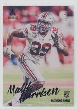 2020 Panini Luminance Rookies Blue 12/99 Malik Harrison #134 02i7