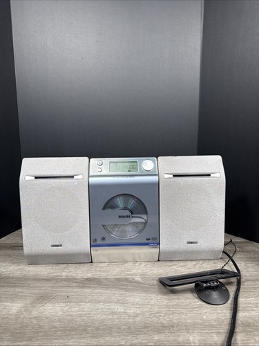 Philips MCM275 Micro System Radio MP3 CD Tested. Nice. No Remote Control