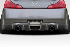 For 2008-2015 G Coupe G37 Q60 Duraflex Rega Rear Diffuser - 1 Piece