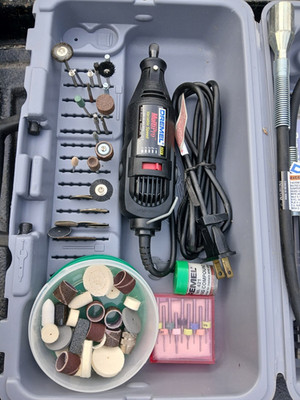 Dremel MultiPro Corded Variable Speed Rotary Tool Kit w/ Flex Shaft Case
