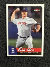 JONATHAN PAPELBON #284 2007 Fleer Baseball QTY Boston Red Sox