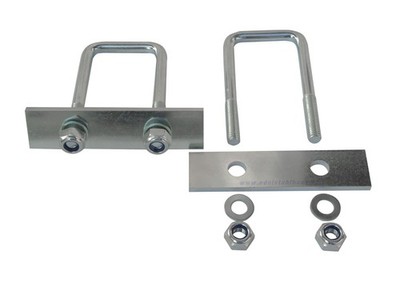 MON3002 - Montagesatz für Deichselbox - 2 U-Bügel Halter - Klein