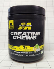 MuscleTech Creatine Chews Citrus Burst   90 Chewable Tablets Exp APR 2027 Or ...