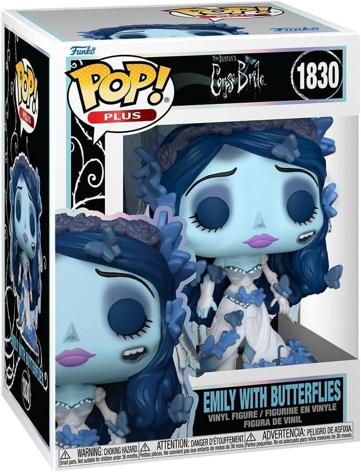 Funko Pop! Emily - La Sposa Cadavere con Farfalle - Figura in Vinile 11,5 cm - Immagine 3 di 4