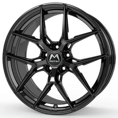 Tesla Y Performance 20 Zoll Motec Ultimate MCR4 Felgen  Black glossy