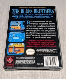 The Blues Brothers (Nintendo NES) completo con manuale
