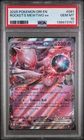 2025 POKEMON DRI EN-DESTINED RIVALS #081 TEAM ROCKET'S MEWTWO EX PSA 10