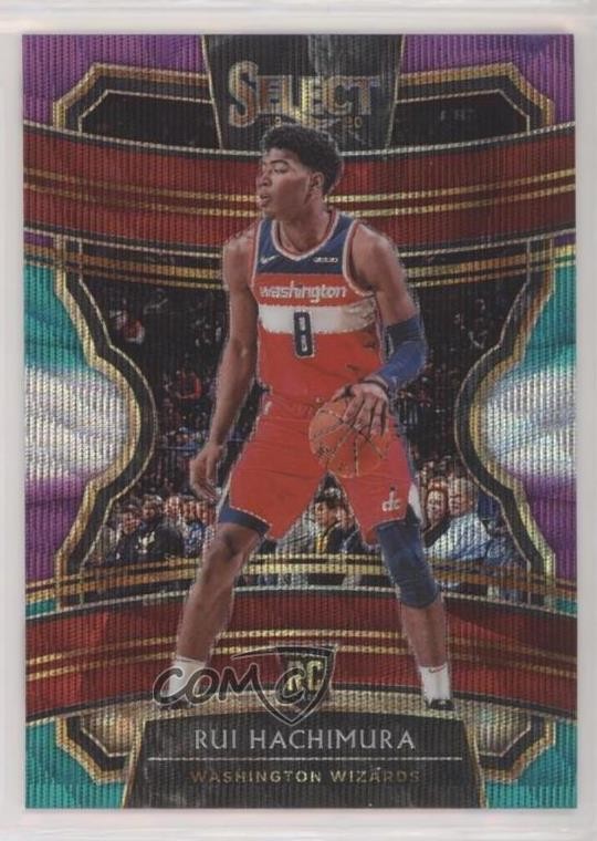 2019-20 Panini Select Concourse Tri-Color Prizm Rui Hachimura #51 0t1