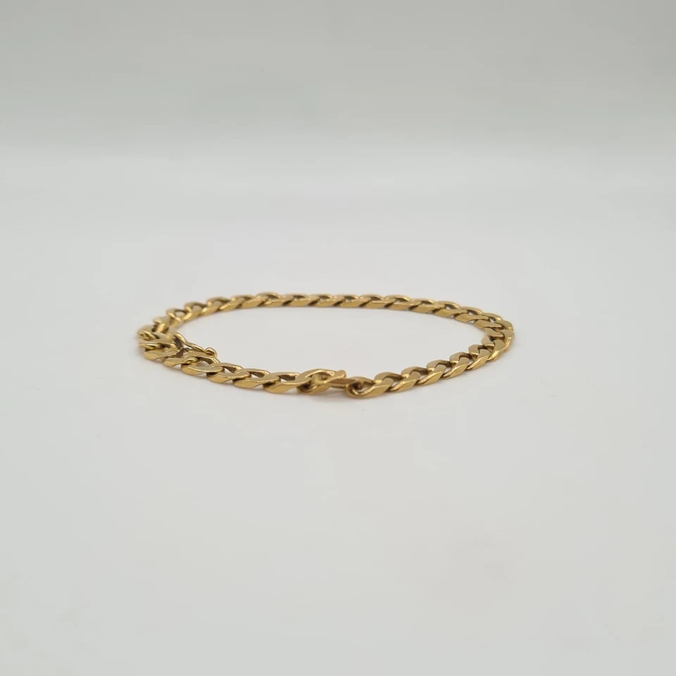 Bracelet or jaune 18 carats - Photo 2/4