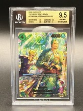 Roronoa Zoro SP PRB 02-006 One Piece ENG OP14 BGS 9.5 the Azure Sea’s Seven