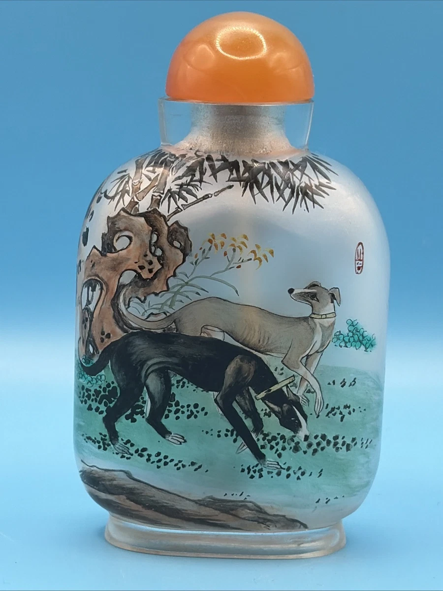 中国内画鼻烟壶| eBay