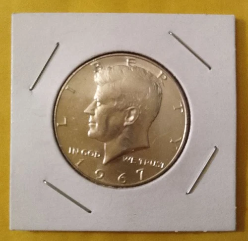 1967 Kennedy Silver Half Dollar - SHARP COIN
