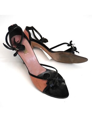Vintage Prada Plateau Schuhe Damen Gr. UK 7