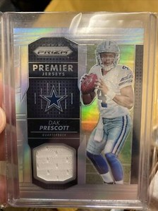 2016 Rookie Panini Prizm Dak Prescott RC Premier Jersey Player Worn Jersey