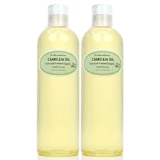 Camellia / Tea Tree Seed Oil  Pure Organic 2 oz up to gallon  Cold Pressed FSH